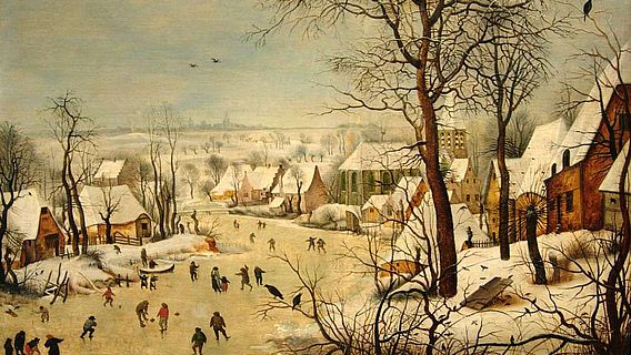 Winterlandschaft von Pieter Brueghel dem Jüngeren aus dem Jahre 1601 (Foto: S.U. Nussbaumer)