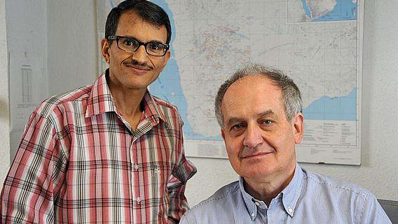 Prof. Dr. Mohammed Salami und Prof. Dr. Norbert Nebes