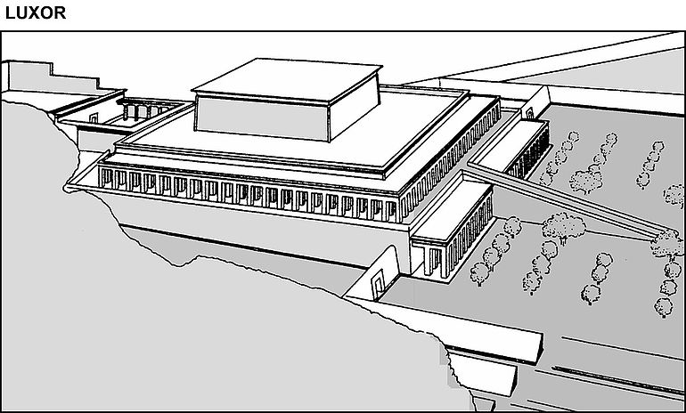 Totentempel von Mentuhotep II. Totentempel von Mentuhotep II.