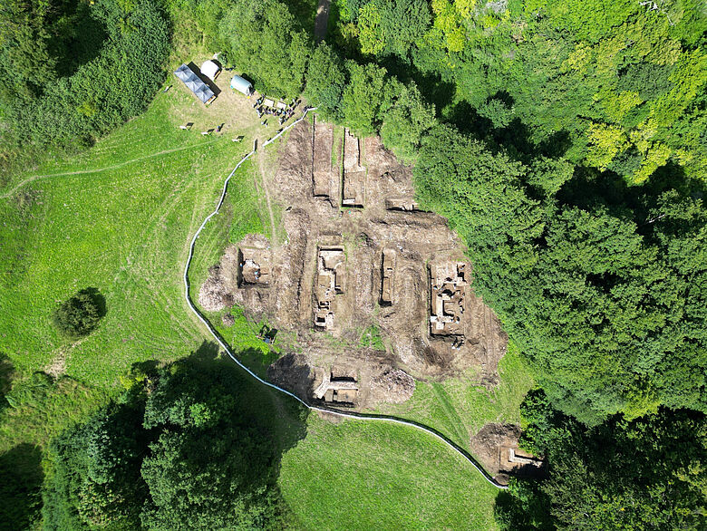 Ausgrabungen am ehemaligen Kloster Himmelpforte