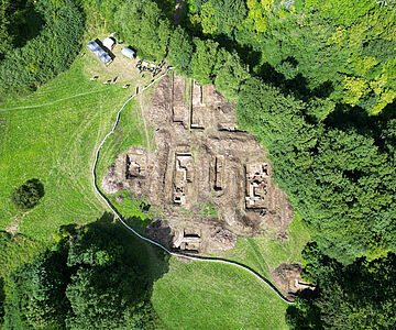 Ausgrabungen am ehemaligen Kloster Himmelpforte