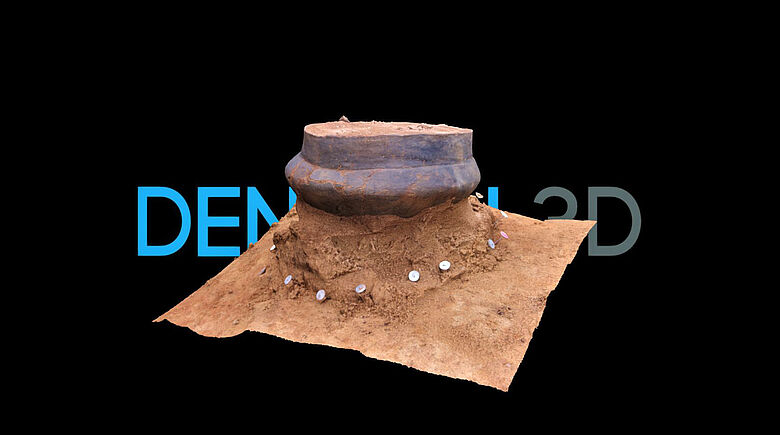 3D-Modell Urne