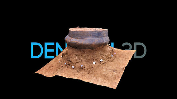 3D-Modell Urne