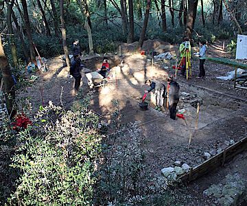 Grabungsarbeiten in Bibione