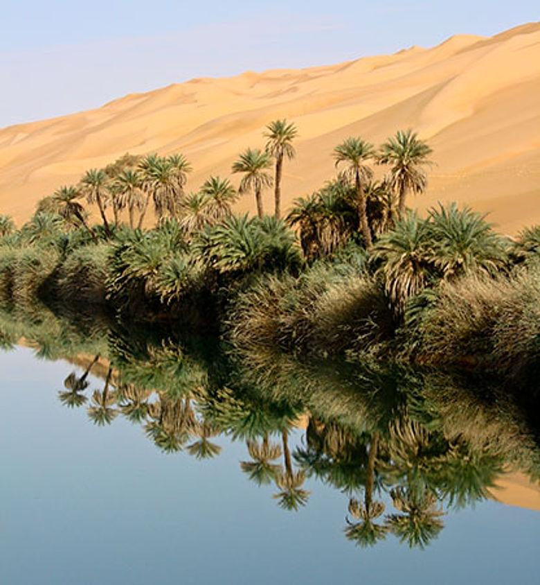 Wasser in der Sahara