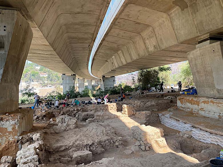 Die Grabung an der Schnellstraße nahe Jerusalem brachte überraschende Funde hervor