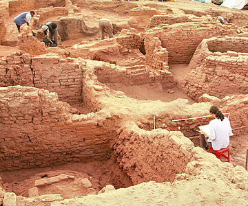Ausgrabung in Kom Ombo