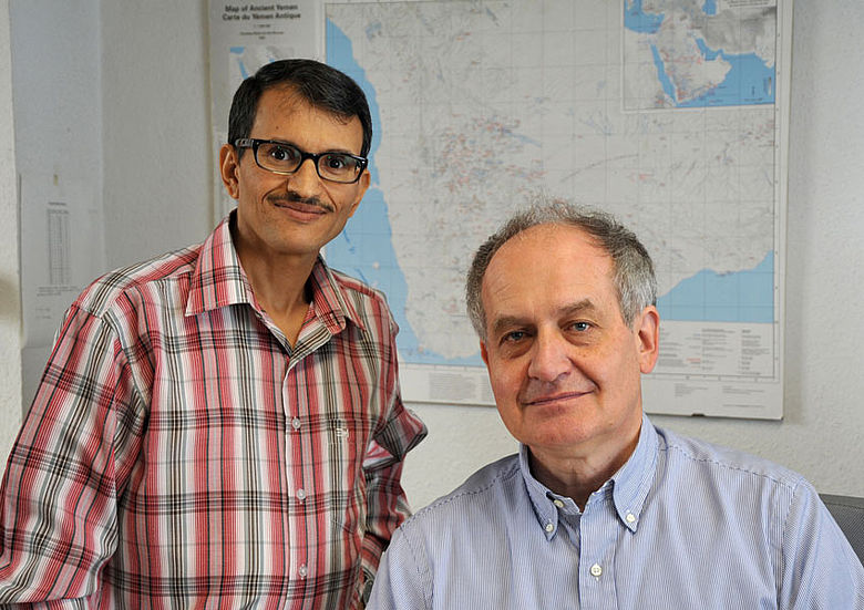 Prof. Ali Al-Salami und Prof. Norbert Nebes