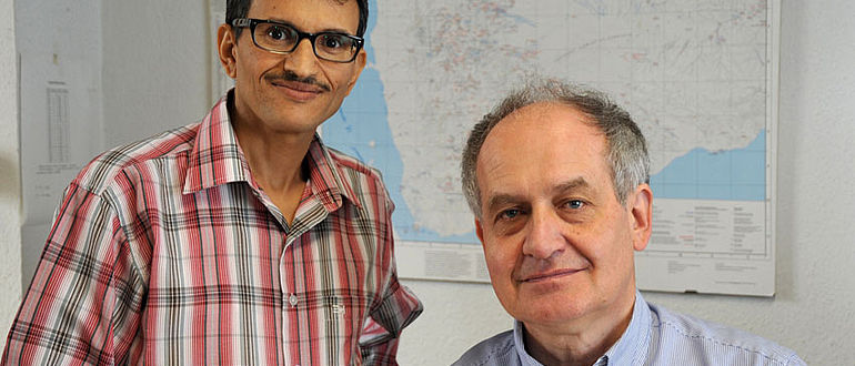 Prof. Ali Al-Salami und Prof. Norbert Nebes