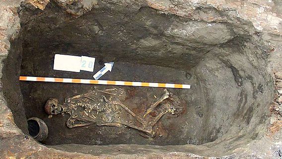 5.000 Jahre altes Skelett der Jamnajakultur