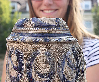 Krug aus dem 17. Jh.