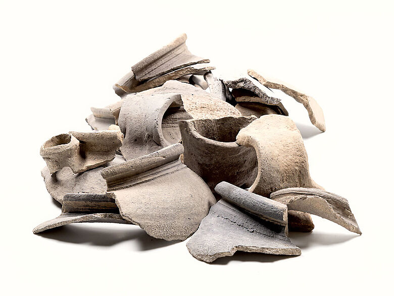 Mittelalterliche Keramik-Fehlbrände