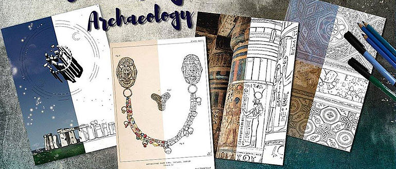 Crowdfunding Kampagne Colouring Archaeology