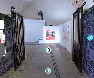 Screenshot der Museums-App