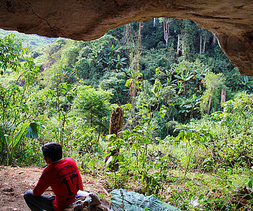 Tam Ham Marklot-Höhle, Laos