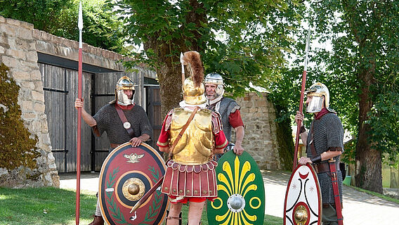 Mitglieder der Legio II Italica pia fidelis