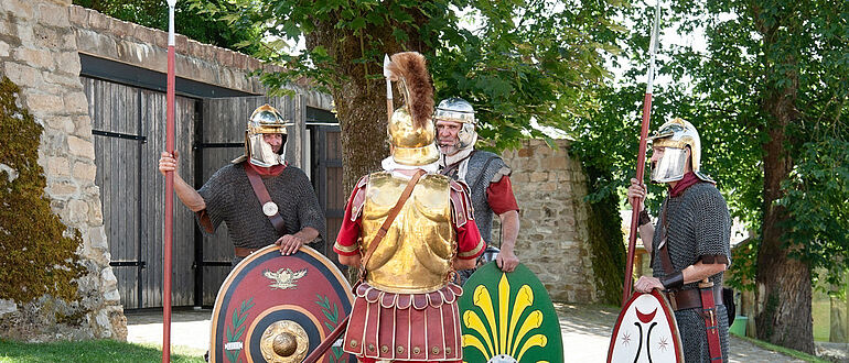Mitglieder der Legio II Italica pia fidelis