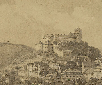 Tübingen Lithographie