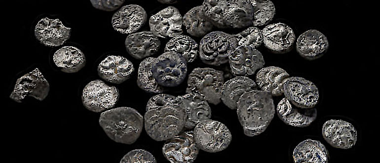 Spätkeltische Silbermünzen aus Merklingen