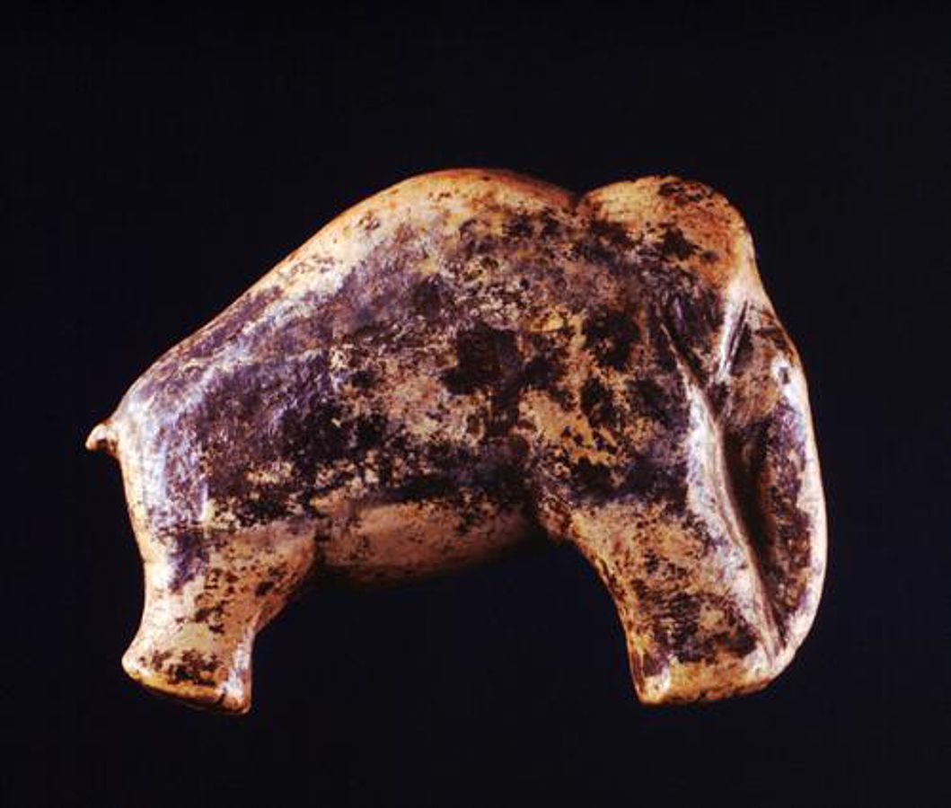 1 vom Vogelherd ca kleine RARITÄT 3 32.000 Jahre alt Lonetal Das MAMMUT 