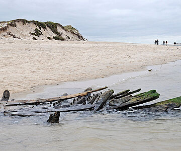 Schiffswrack Hörnum Odde