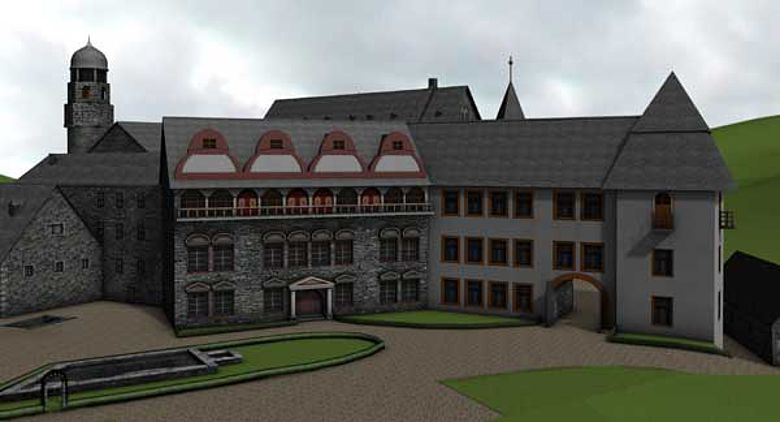 Rekonstruktion des Herrenhauses der Festung Dillenburg