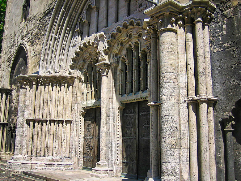 Westfassade des Doms zu Halberstadt