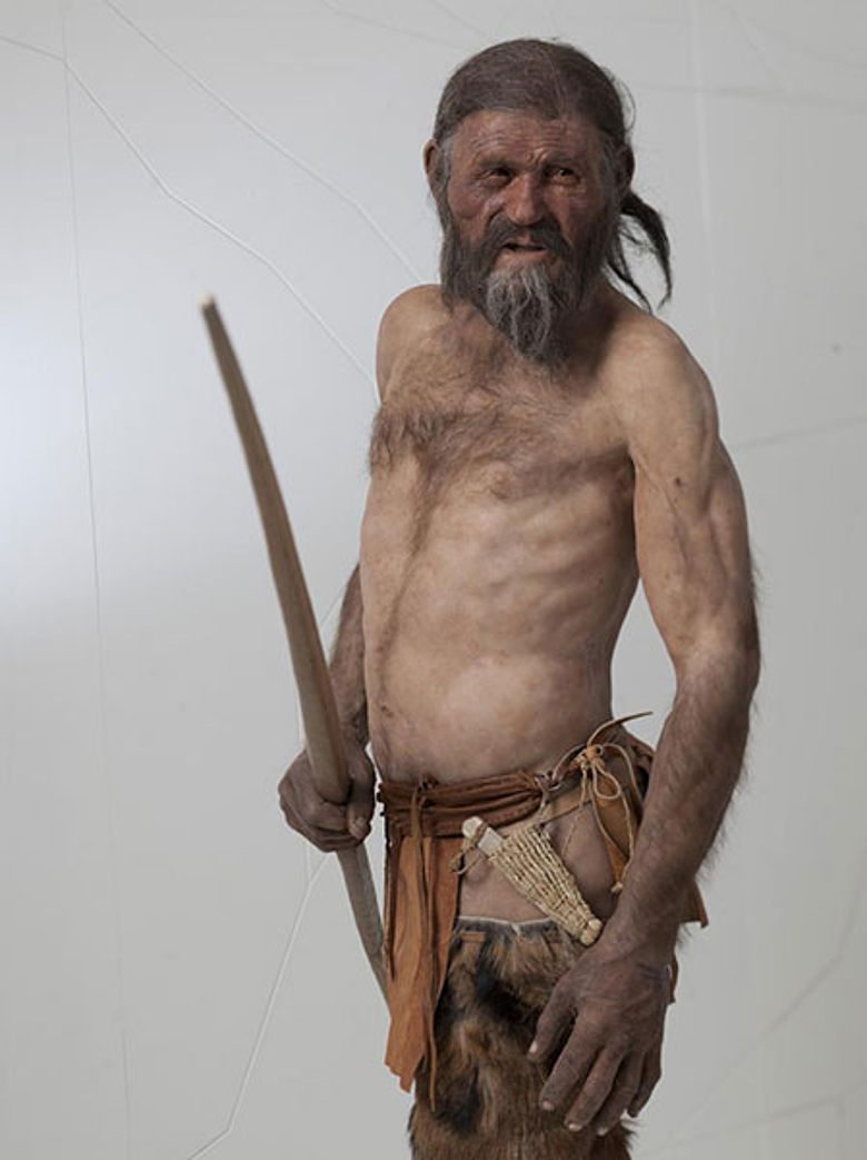 Ötzi-Rekonstruktion von Kennis
