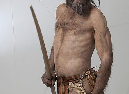 Ötzi-Rekonstruktion von Kennis