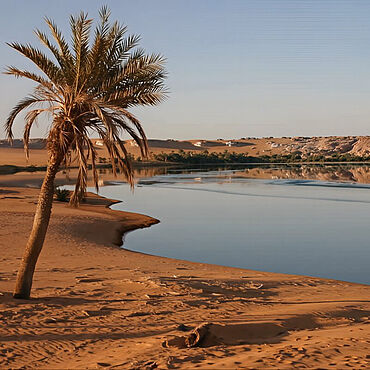 Yoa-See in der Zentralsahara