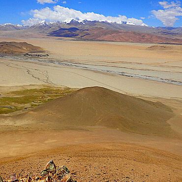 Ausgrabungsstätte Su-re im tibetischen Hochland