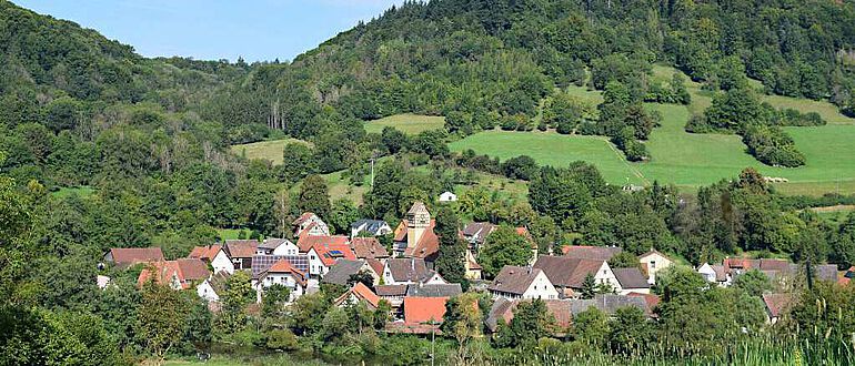 Ansicht von Unterregenbach