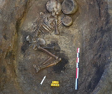 Bronzezeitliche Bestattung, Nepluyevsky