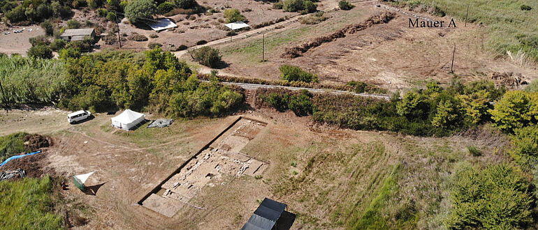 Ausgrabung des Poseidontempels