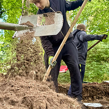 Ausgrabung Junge Archäologen Prignitz