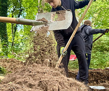 Ausgrabung Junge Archäologen Prignitz