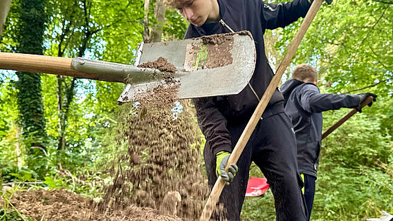 Ausgrabung Junge Archäologen Prignitz