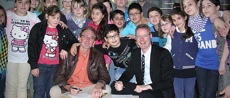 Unterzeichnung des Kooperationsvertrages in Herne