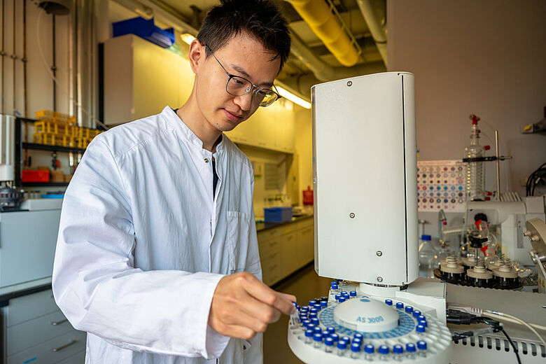 Probenanalyse im Autosampler