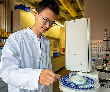 Probenanalyse im Autosampler