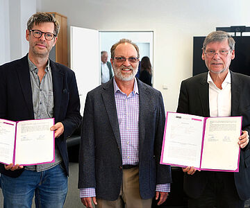 Absichtserklärung für geplantes Forschungszentrum
