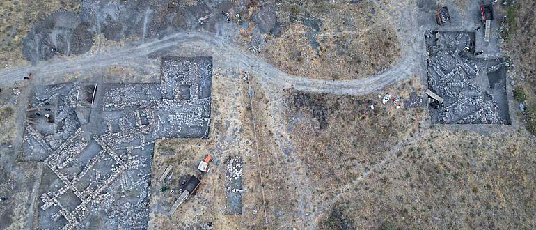 Boğazköy-Hattuscha, Ausgrabungen auf dem Nordwesthang der Büyükkale