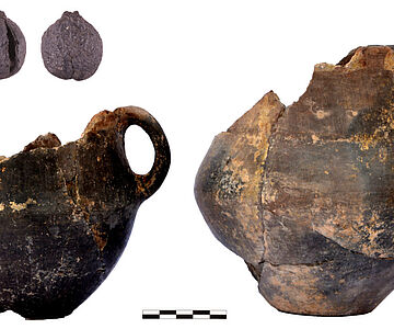 Archäologische Funde aus Qaraçinar, Aserbaidschan