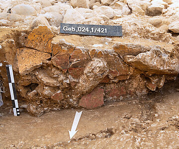 Wandmalerei-Fragmente