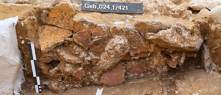 Wandmalerei-Fragmente