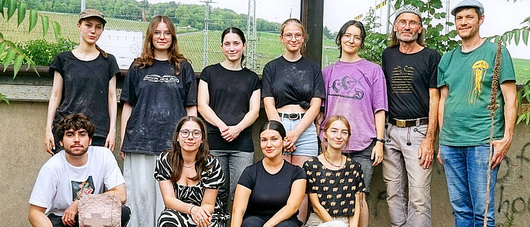 Teilnehmerinnen und Teilnehmer des Workshops