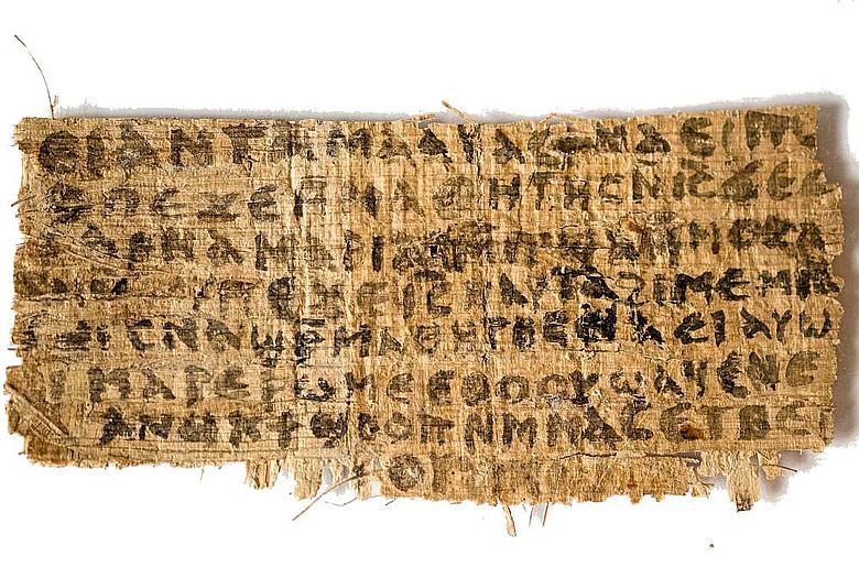Das umstrittene koptisch-ägyptische Papyrus-Fragment