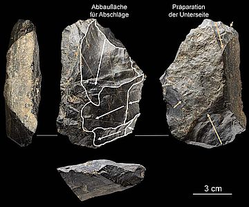 Der Mittelpaläolithische Kern aus der Zeit der Neandertaler von Lennestadt-Grevenbrück