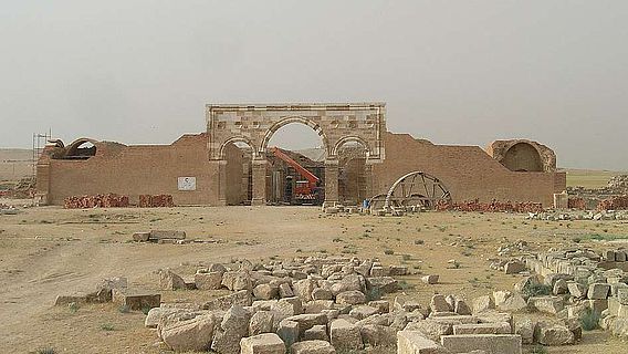 Qasr al-Mschatta in Jordanien