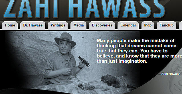 Zahi Hawass Website